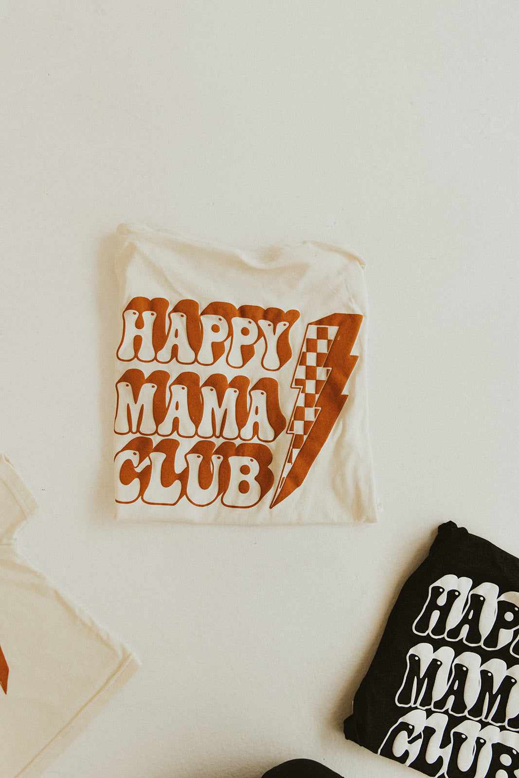 OG Happy Mama Club Tee - Tan