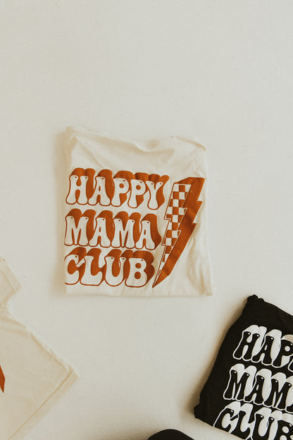 OG Happy Mama Club Tee - Tan